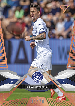 Milan Petrzela Slovacko SportZoo Chance Liga 2025/26 1. serie Copper /70 #154