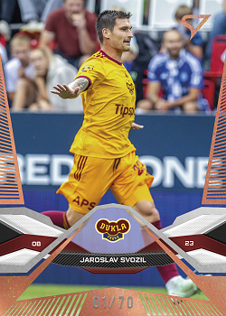 Jaroslav Svozil Dukla Praha SportZoo Chance Liga 2025/26 1. serie Copper /70 #161