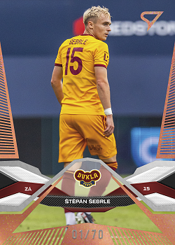 Stepan Sebrle Dukla Praha SportZoo Chance Liga 2025/26 1. serie Copper /70 #164