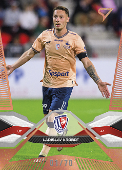 Ladislav Krobot Pardubice SportZoo Chance Liga 2025/26 1. serie Copper /70 #178