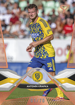 Antonin Krapka Zlin SportZoo Chance Liga 2025/26 1. serie Copper /70 #185