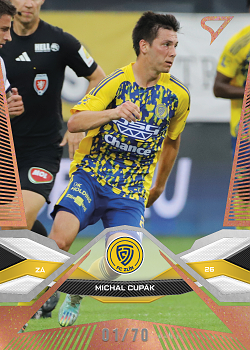 Michal Cupak Zlin SportZoo Chance Liga 2025/26 1. serie Copper /70 #187