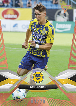Tom Ulbrich Zlin SportZoo Chance Liga 2025/26 1. serie Copper /70 #190
