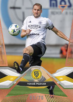 Tomas Poznar Zlin SportZoo Chance Liga 2025/26 1. serie Copper /70 #192