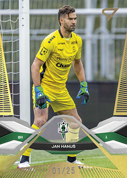 Jan Hanus Jablonec SportZoo Chance Liga 2025/26 1. serie Gold /25 #49