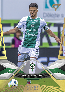 Nemanja Tekijaski Jablonec SportZoo Chance Liga 2025/26 1. serie Gold /25 #53