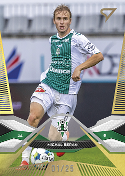 Michal Beran Jablonec SportZoo Chance Liga 2025/26 1. serie Gold /25 #54