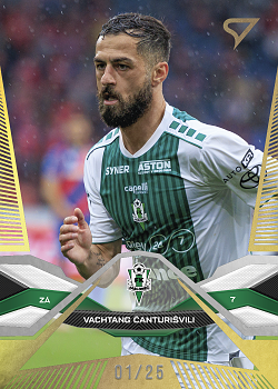 Vachtang Canturisvili Jablonec SportZoo Chance Liga 2025/26 1. serie Gold /25 #55