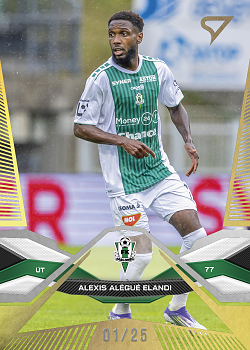 Alexis Alegue Elandi Jablonec SportZoo Chance Liga 2025/26 1. serie Gold /25 #57