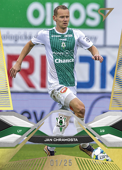 Jan Chramosta Jablonec SportZoo Chance Liga 2025/26 1. serie Gold /25 #58