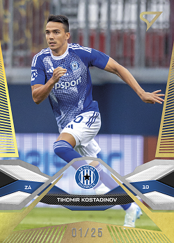 Tihomir Kostadinov Sigma Olomouc SportZoo Chance Liga 2025/26 1. serie Gold /25 #68