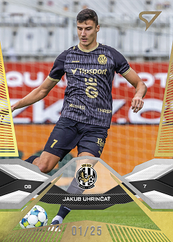 Jakub Uhrincat Hradec Kralove SportZoo Chance Liga 2025/26 1. serie Gold /25 #77