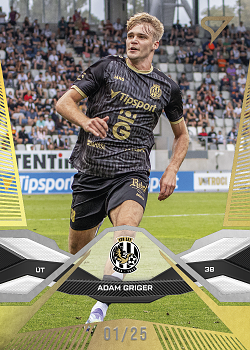Adam Griger Hradec Kralove SportZoo Chance Liga 2025/26 1. serie Gold /25 #83