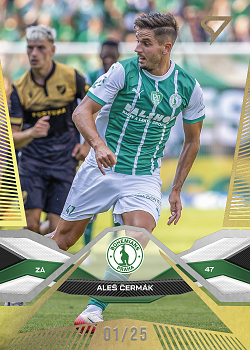 Ales Cermak Bohemians Praha SportZoo Chance Liga 2025/26 1. serie Gold /25 #90