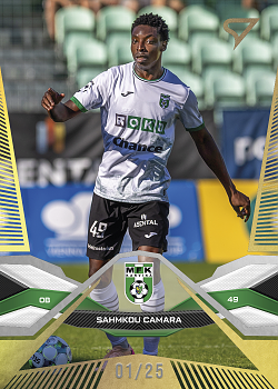 Sahmkou Camara Karvina SportZoo Chance Liga 2025/26 1. serie Gold /25 #110