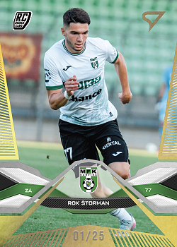 Rok Storman Karvina SportZoo Chance Liga 2025/26 1. serie Gold /25 #116