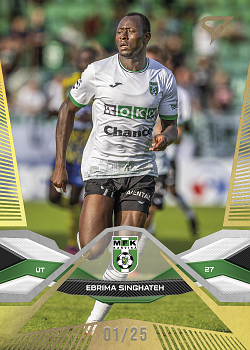 Ebrima Singhateh Karvina SportZoo Chance Liga 2025/26 1. serie Gold /25 #119