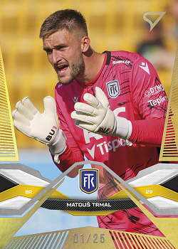 Matous Trmal Teplice SportZoo Chance Liga 2025/26 1. serie Gold /25 #121