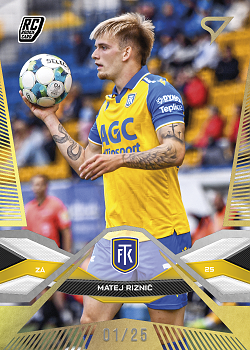 Matej Riznic Teplice SportZoo Chance Liga 2025/26 1. serie Gold /25 #128