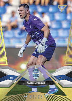 Ales Mandous Mlada Boleslav SportZoo Chance Liga 2025/26 1. serie Gold /25 #133