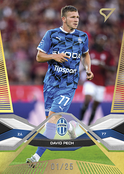 David Pech Mlada Boleslav SportZoo Chance Liga 2025/26 1. serie Gold /25 #142