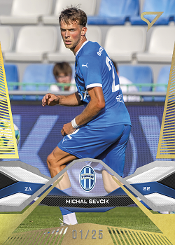 Michal Sevcik Mlada Boleslav SportZoo Chance Liga 2025/26 1. serie Gold /25 #143