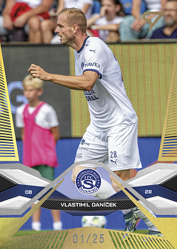 Vlastimil Danicek Slovacko SportZoo Chance Liga 2025/26 1. serie Gold /25 #146