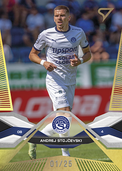 Andrej Stojcevski Slovacko SportZoo Chance Liga 2025/26 1. serie Gold /25 #150