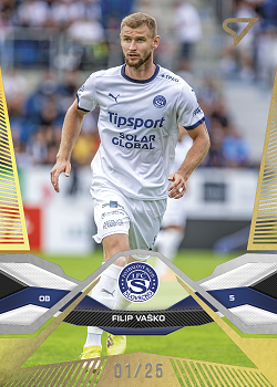 Filip Vasko Slovacko SportZoo Chance Liga 2025/26 1. serie Gold /25 #151