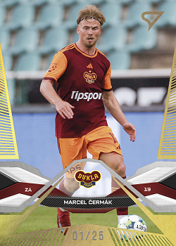 Marcel Cermak Dukla Praha SportZoo Chance Liga 2025/26 1. serie Gold /25 #163