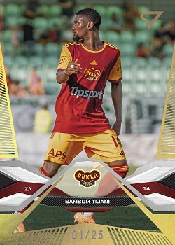 Samsom Tijani Dukla Praha SportZoo Chance Liga 2025/26 1. serie Gold /25 #165