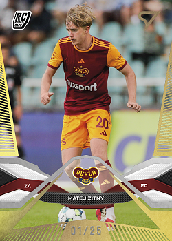 Matej Zitny Dukla Praha SportZoo Chance Liga 2025/26 1. serie Gold /25 #166