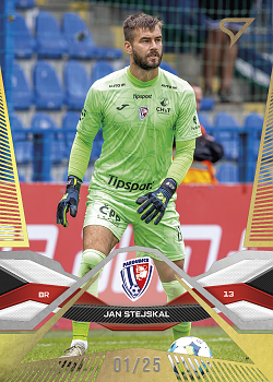 Jan Stejskal Pardubice SportZoo Chance Liga 2025/26 1. serie Gold /25 #169