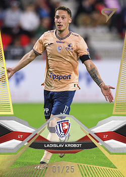 Ladislav Krobot Pardubice SportZoo Chance Liga 2025/26 1. serie Gold /25 #178