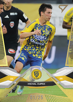 Michal Cupak Zlin SportZoo Chance Liga 2025/26 1. serie Gold /25 #187