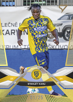 Stanley Kanu Zlin SportZoo Chance Liga 2025/26 1. serie Gold /25 #191