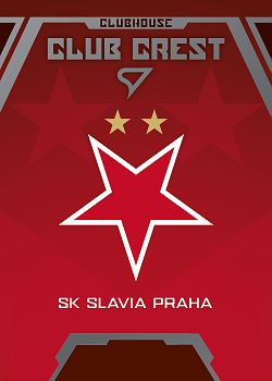 Club Crest Slavia Praha SportZoo Chance Liga 2025/26 1. serie Clubhouse #CH-02