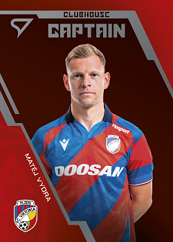 Captain Viktoria Plzen SportZoo Chance Liga 2025/26 1. serie Clubhouse #CH-09