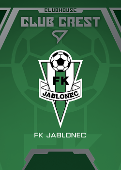 Club Crest Jablonec SportZoo Chance Liga 2025/26 1. serie Clubhouse #CH-26