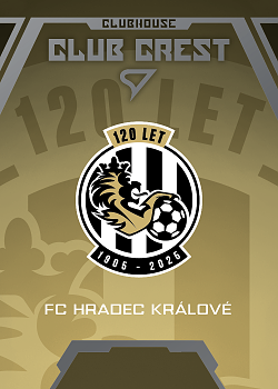 Club Crest Hradec Kralove SportZoo Chance Liga 2025/26 1. serie Clubhouse #CH-38