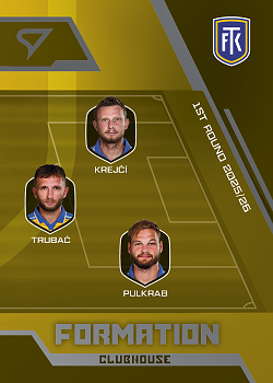 Attack Teplice SportZoo Chance Liga 2025/26 1. serie Clubhouse #CH-66