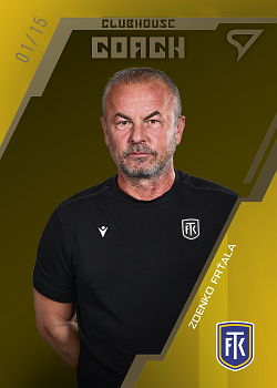 Coach Teplice SportZoo Chance Liga 2025/26 1. serie Clubhouse /15 #CH-61