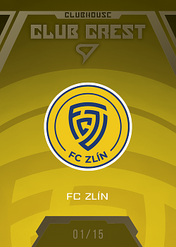 Club Crest Zlin SportZoo Chance Liga 2025/26 1. serie Clubhouse /15 #CH-92