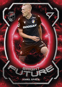 Karel Spacil Viktoria Plzen SportZoo Chance Liga 2025/26 1. serie Bright Future #BF-1