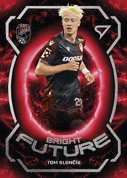 Tom Sloncik Viktoria Plzen SportZoo Chance Liga 2025/26 1. serie Bright Future #BF-2