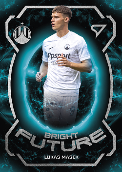 Lukas Masek Slovan Liberec SportZoo Chance Liga 2025/26 1. serie Bright Future #BF-4