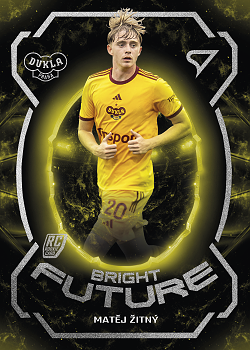 Matej Zitny Dukla Praha SportZoo Chance Liga 2025/26 1. serie Bright Future #BF-7