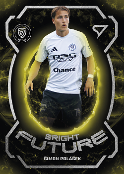 Simon Polasek Zlin SportZoo Chance Liga 2025/26 1. serie Bright Future #BF-9