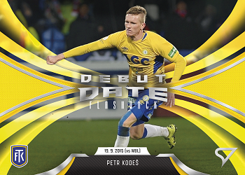 Petr Kodes Teplice SportZoo Chance Liga 2025/26 1. serie Debut Date Flashback #DF-6