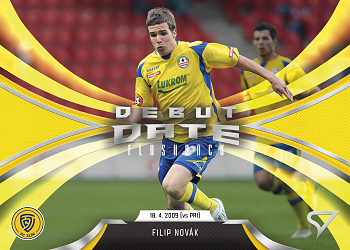 Filip Novak Zlin SportZoo Chance Liga 2025/26 1. serie Debut Date Flashback #DF-9
